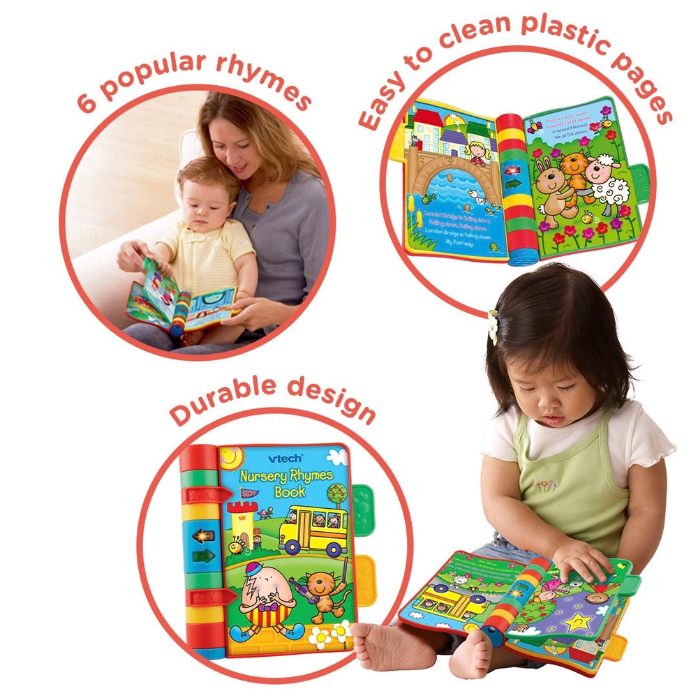 VTech Baby-Kinderliederbuch mit Geräuschen und Sätzen