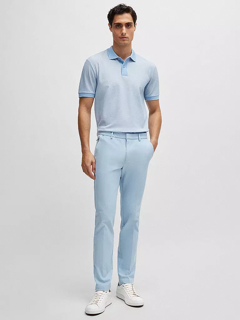 BOSS Poloshirt PHILIPPSON hellblau