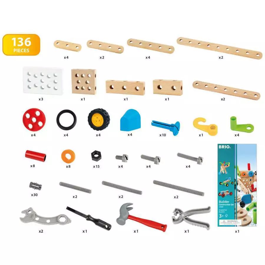 Brio Builder Box 135tlg. bunt