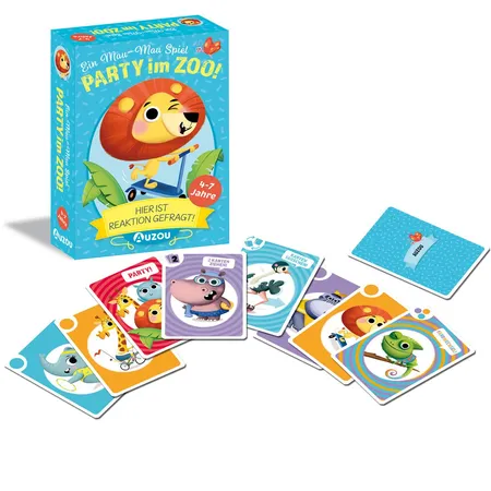 Auzou Party im Zoo - Ein Mau-Mau-Spiel