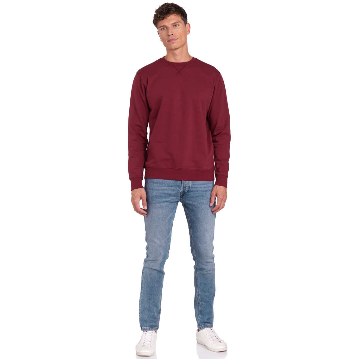 VanVaan Herren Sweatshirt dunkelrot