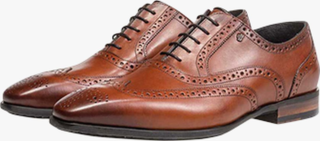 cognac van bommel nette schoenen sbm-30121