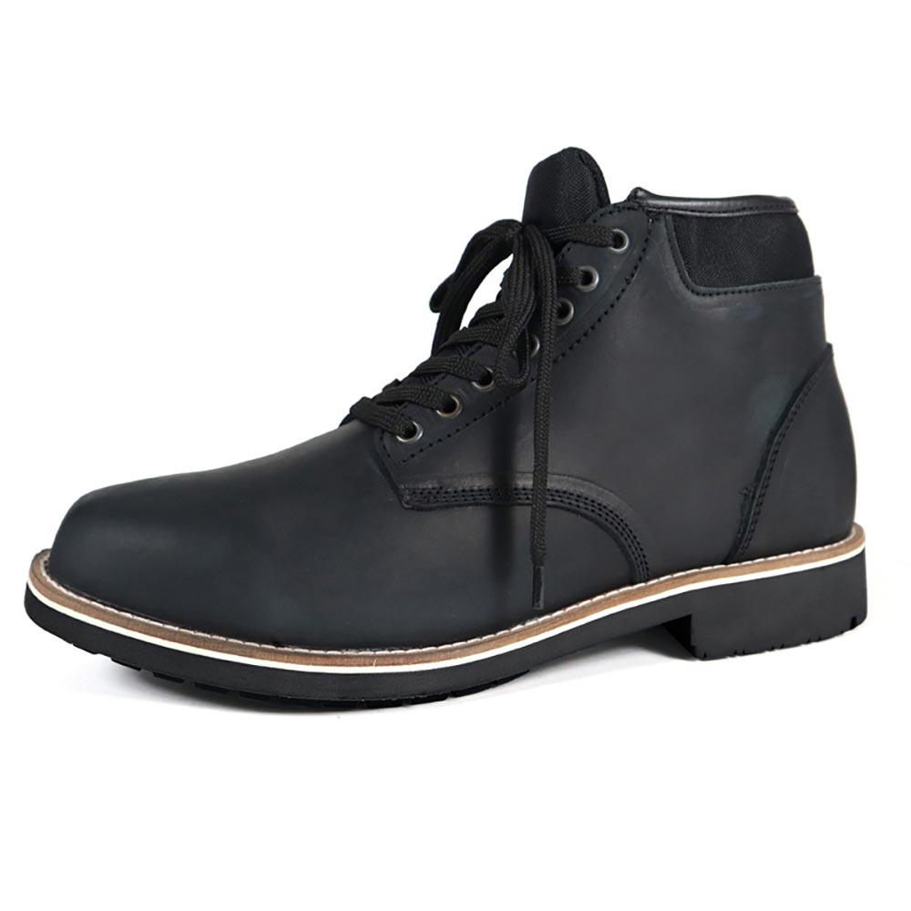Harisson - Chaussures Custer Commando Noir