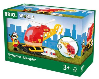 BRIO World 33797 Brannhelikopter