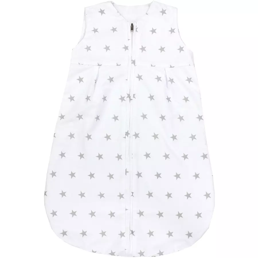 TupTam Baby Sommer Schlafsack Ärmellos Unwattiert weiß Modell 1