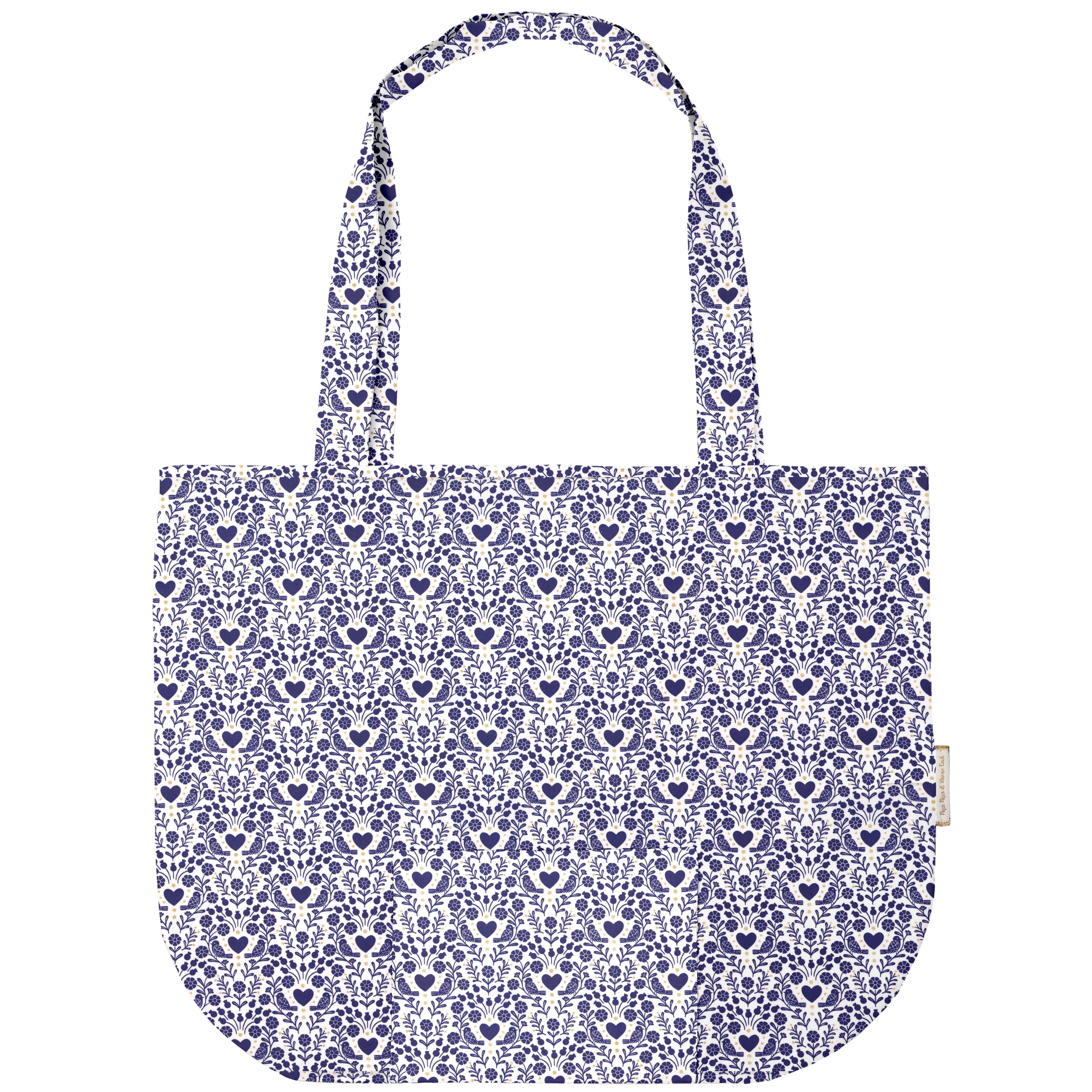 Sac Tote Bag Pliable Scandinavia Bleu
