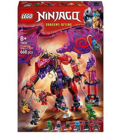 LEGO® Ninjago - Chaosdrache Donnerzahn 71832 - 668 Teile