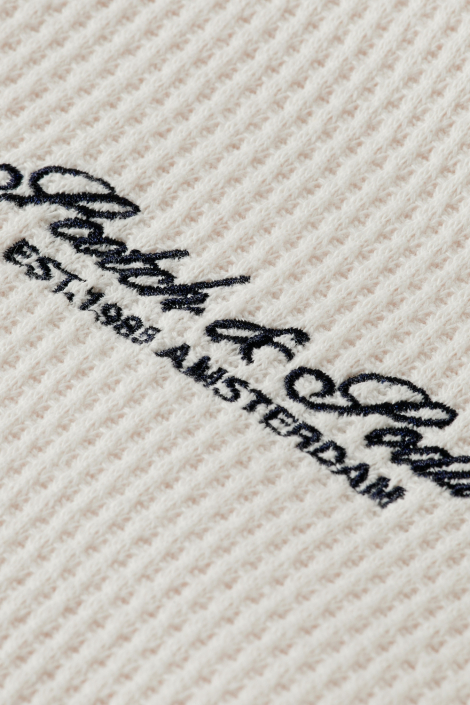 Scotch & Soda ecru heren sweater