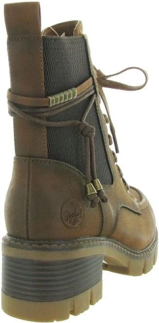 Rieker Dames 92032 veterlaarzen, bruin, 36 EU, bruin, 36 EU