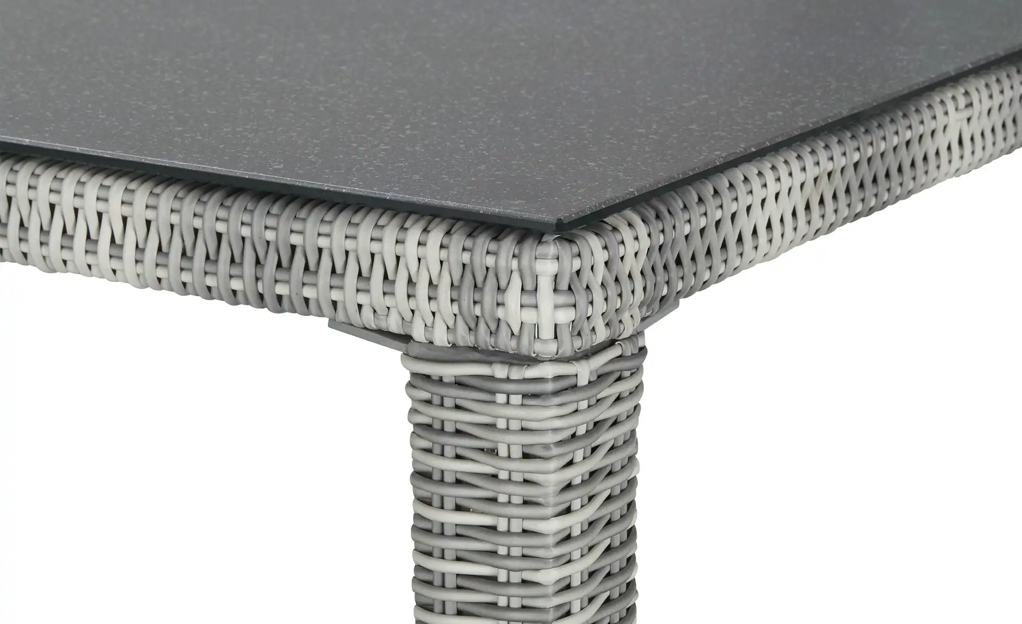 Gartentisch 160 cm Polyrattan Padua