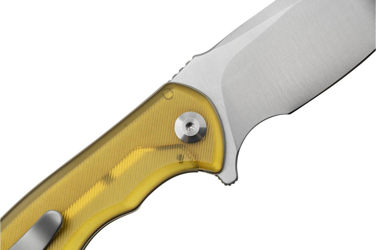 Civivi Mini Praxis C18026C-4, Satin D2, Polished Ultem, zakmes