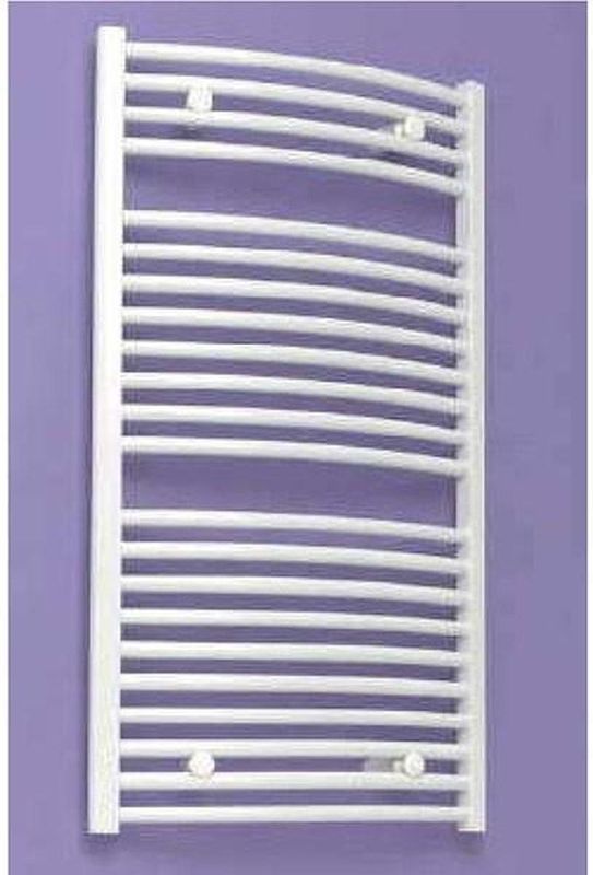 Boss & Wessing - Odro - Designradiator - Black Graphite - Gebogen - 119,6x58,5 cm - 804 Watt