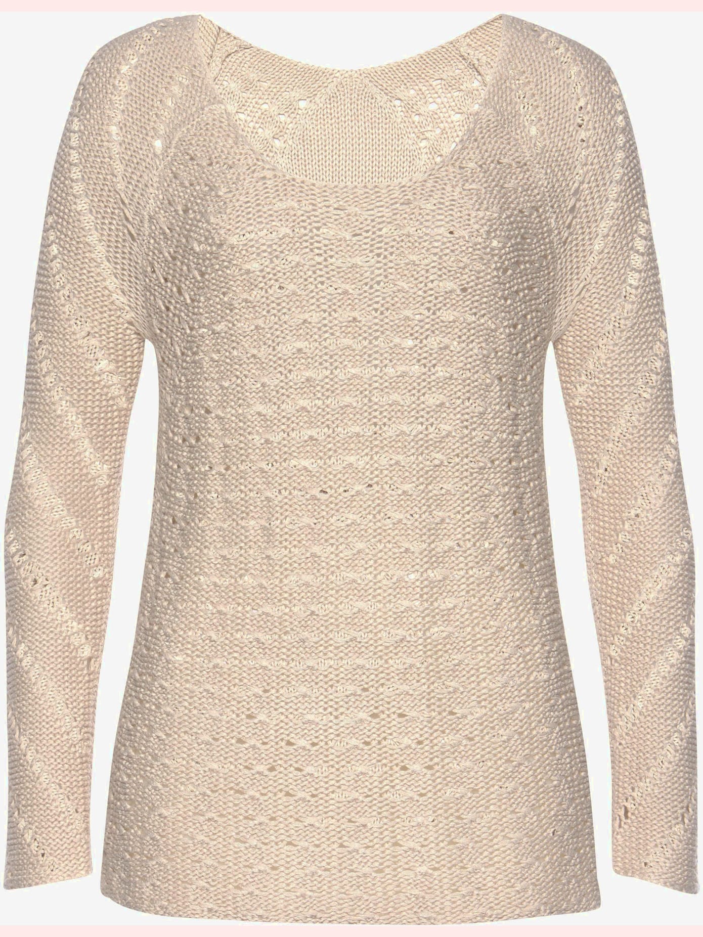 Pull ajouré superbe motif ajouré