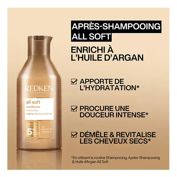 Condicionador hidratante Redken All Soft