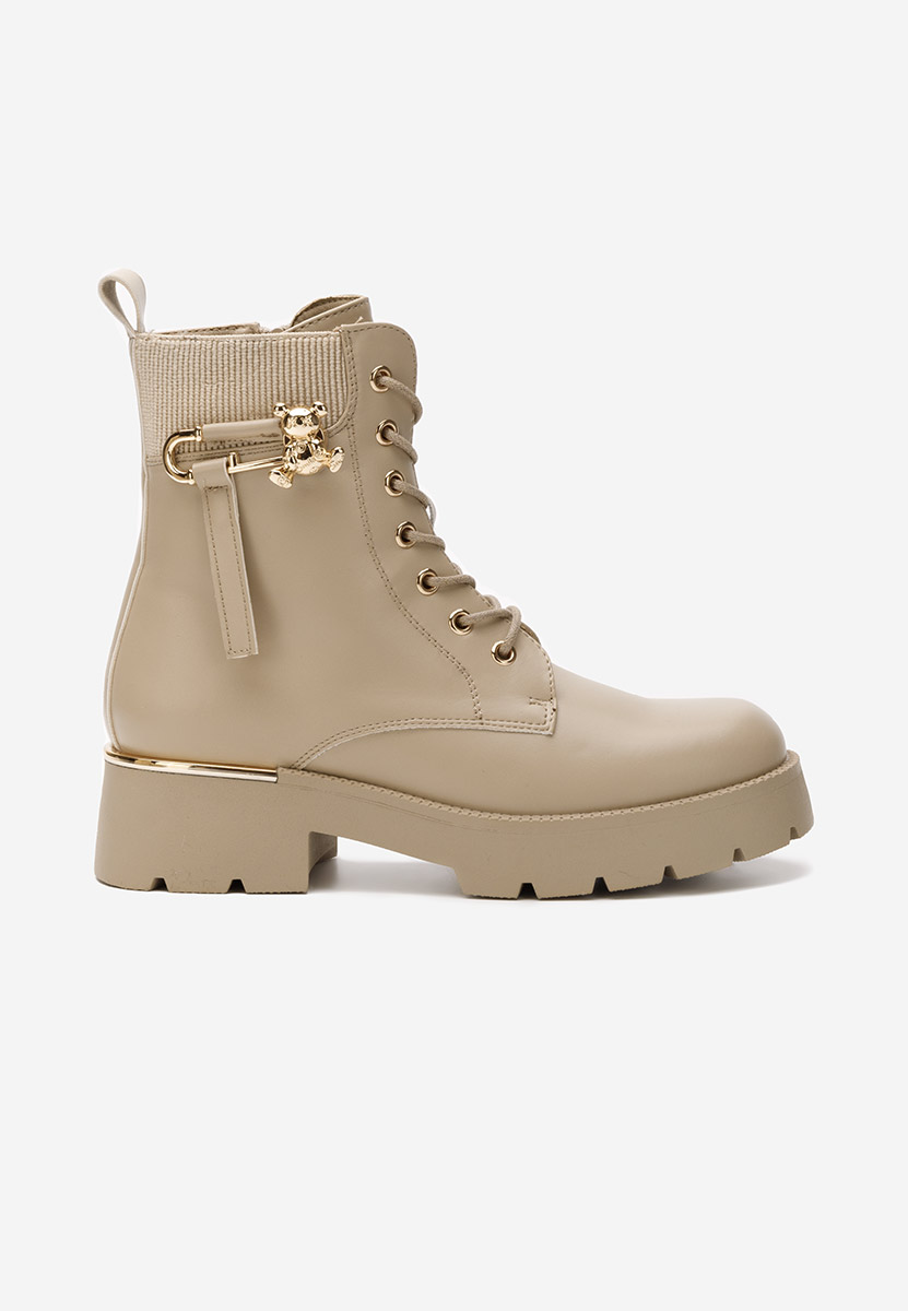 Bottines à lacets femme kaki Eryn V2