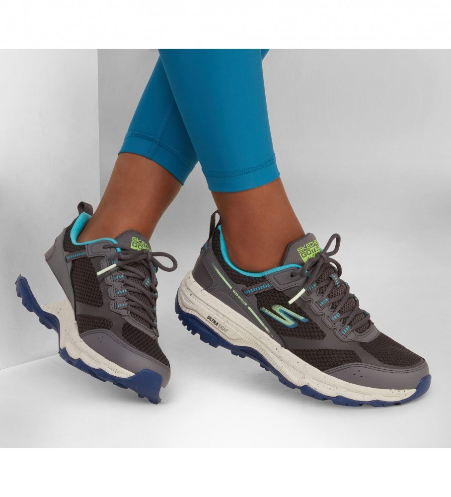 Tênis Skechers Go Run Trail Altitude New Adventure em couro, cinza