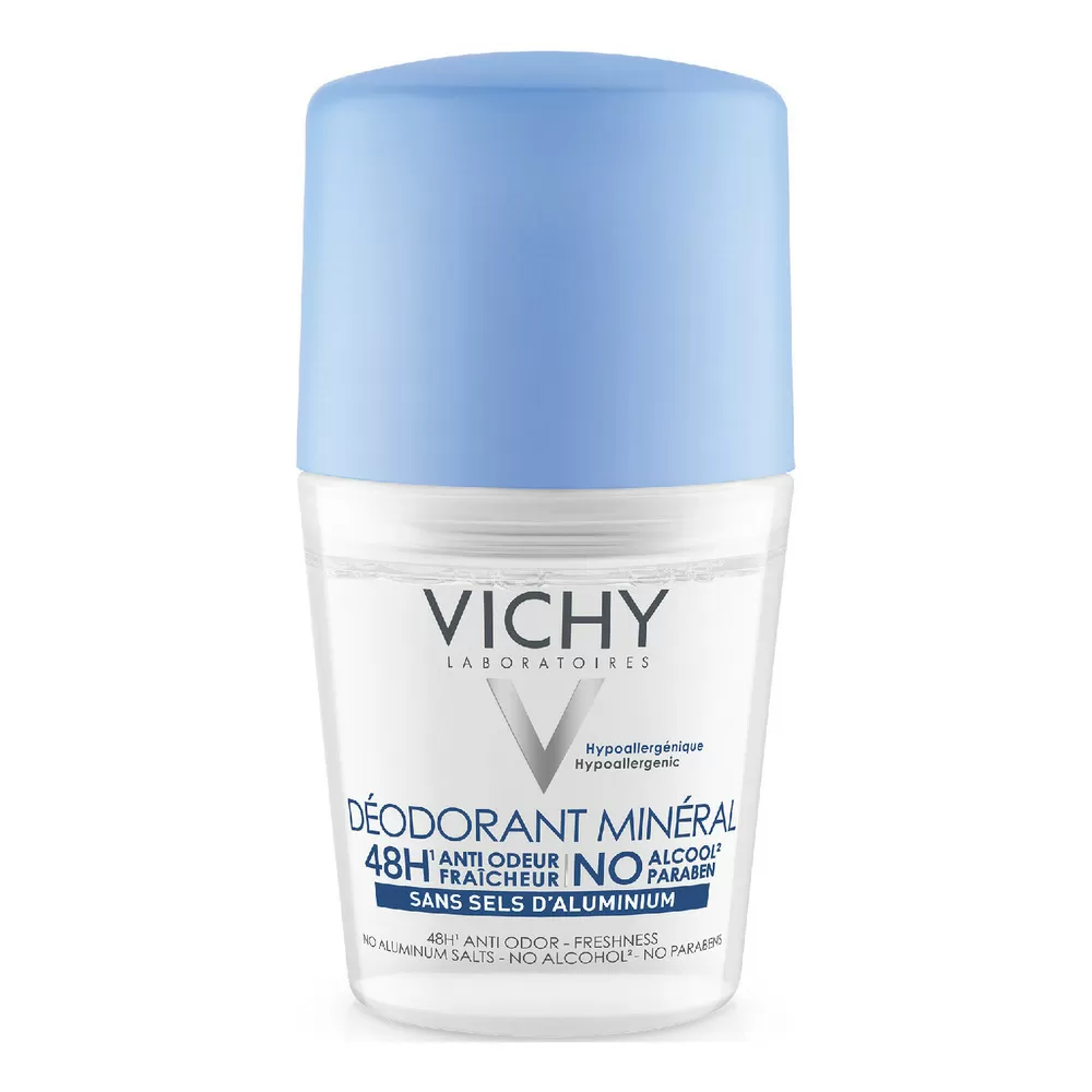 Vichy 48Hr Mineral Deo Roll-On - 50 ml.