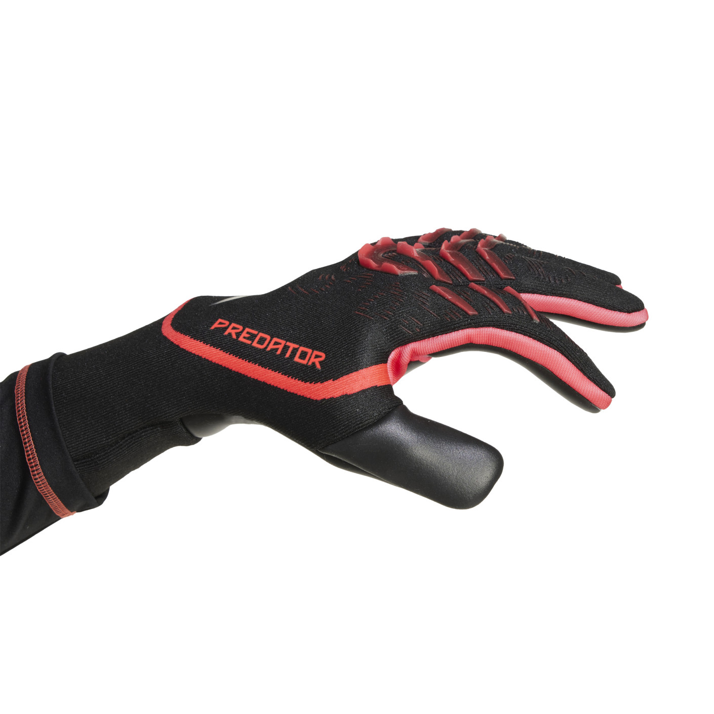 Adidas Predator Pro Keepershandschoenen Zwart Rood Grijs