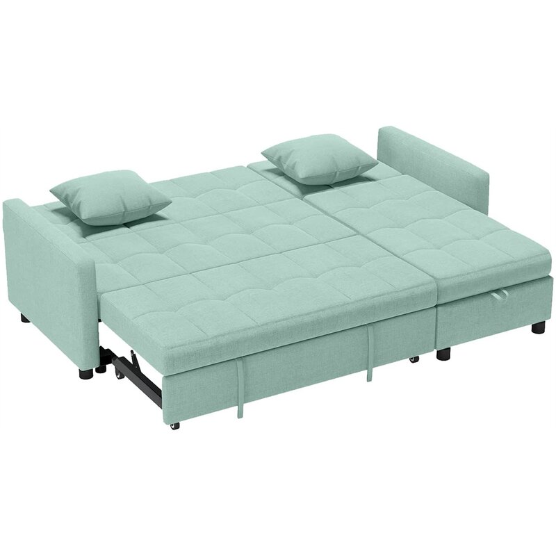 81.9'' Square Arm Sofa Bed