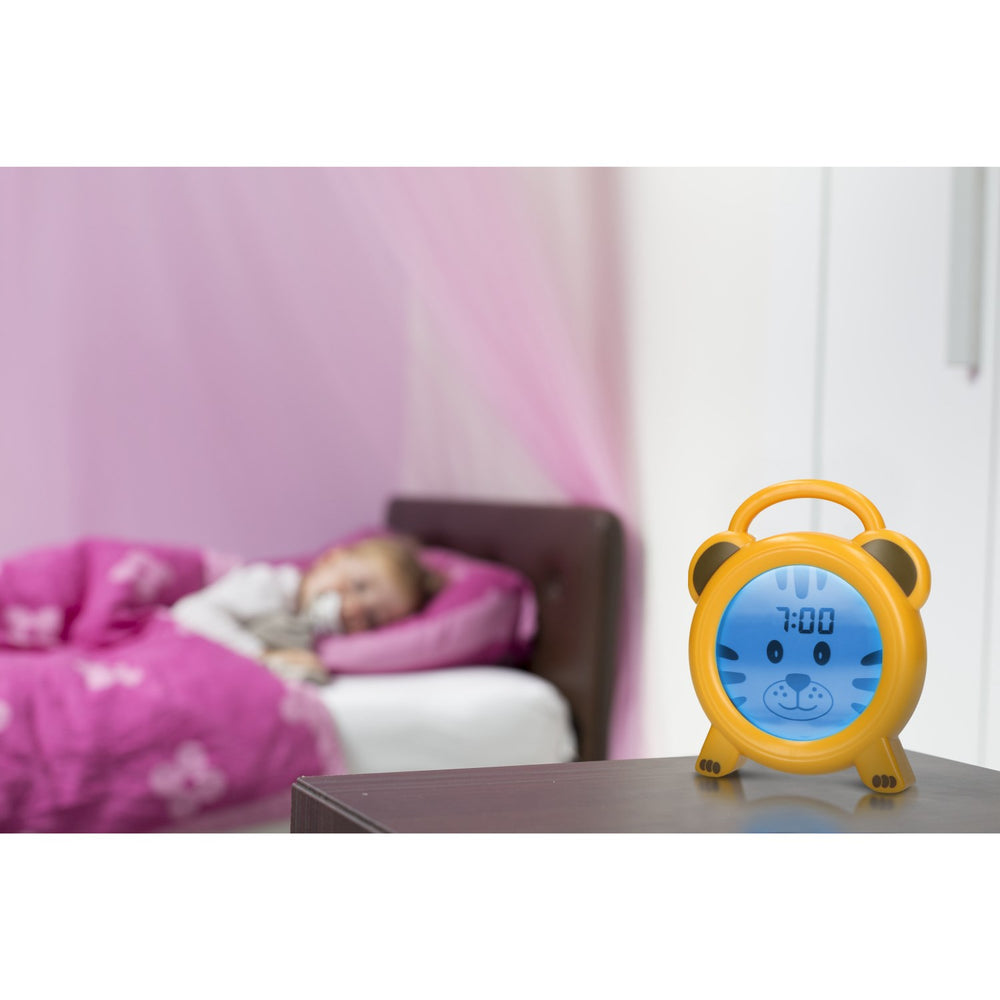 Køb Alecto Søvntræner Ur med Lampe & Alarm - Tiger