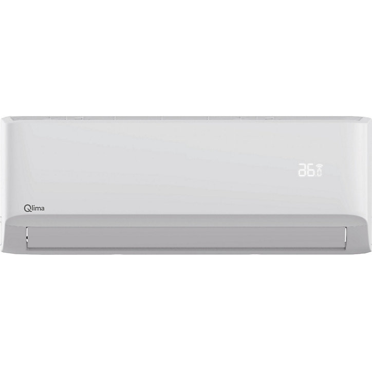 Pompe à chaleur air/air monosplit Qlima SC6035 3500W - Unité intérieure + extérieure prêt à poser (mise en service inclue)
