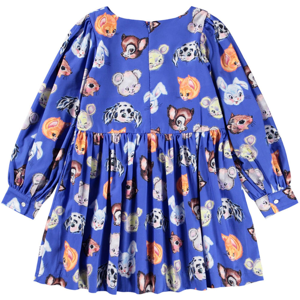 Køb Molo Violet Blue Cleo Kjole LS