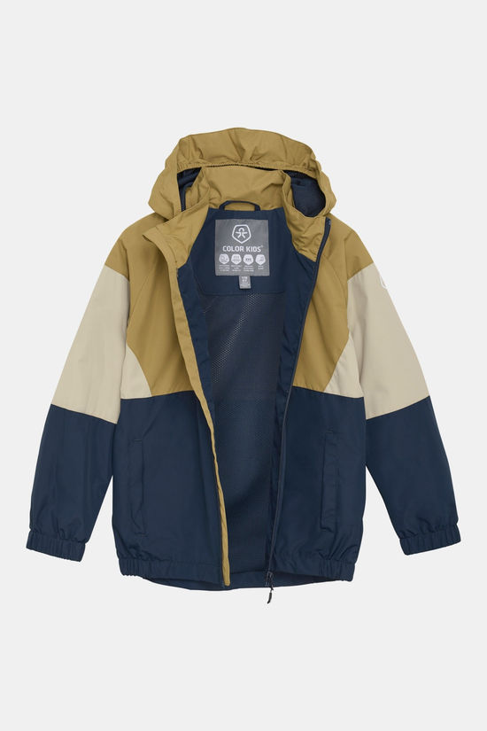 Color Kids Color Kids Colorblock Hardshell Jas Junior