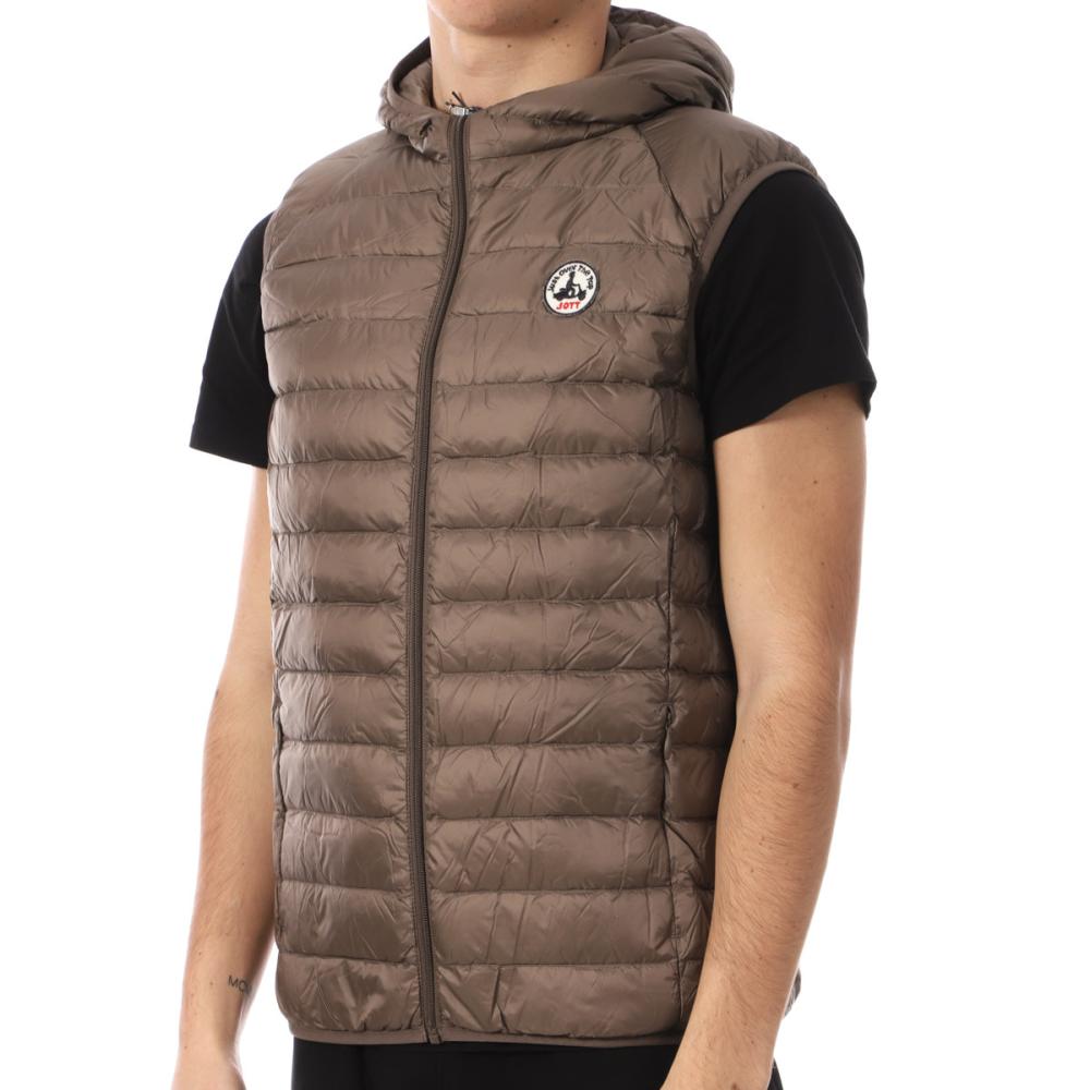 Jott Doudoune sans manches Marron Homme Jott Pat