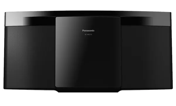Panasonic SC-HC212 - Mikrosystem - 2 x 10 Watt - sort