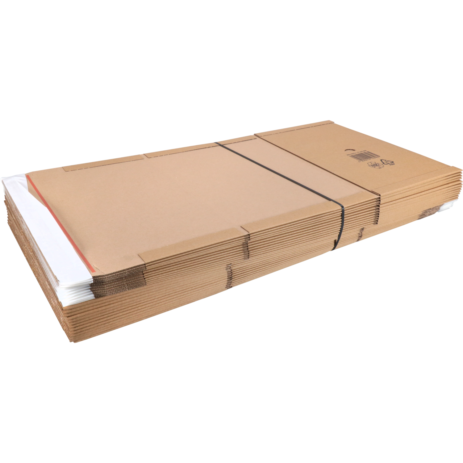 SendProof® Boekverpakking, golfkarton, 300x220x80mm, bruin