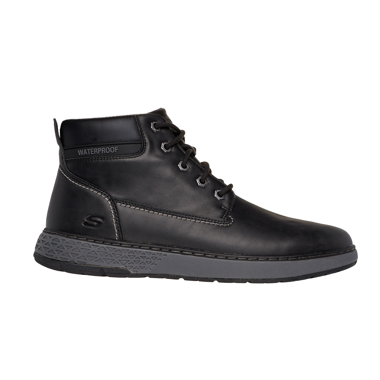 SKECHERS Schnürbootie für Herren aus Nubuksoftmaterial