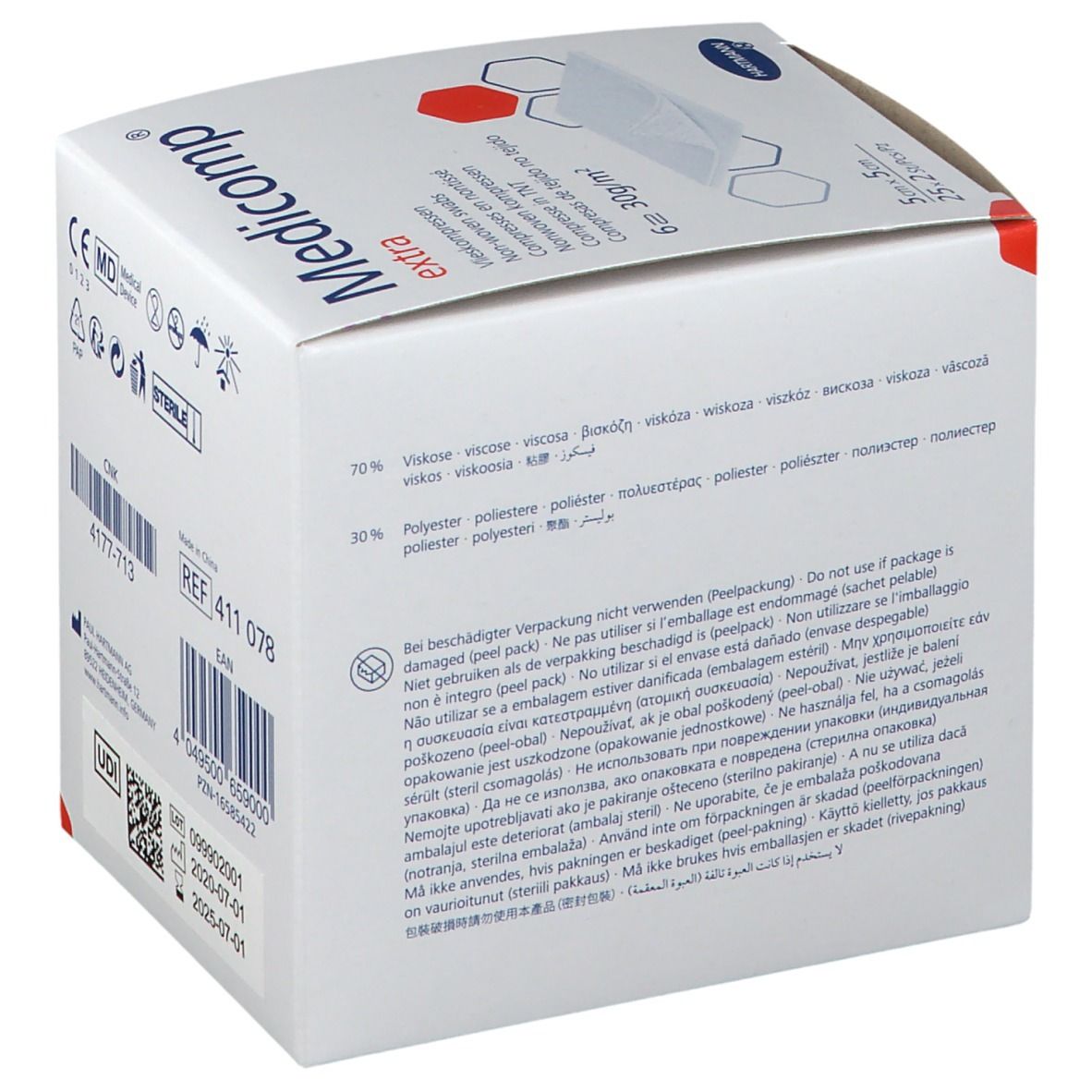 Medicomp Extra 5x5 st 6f S30