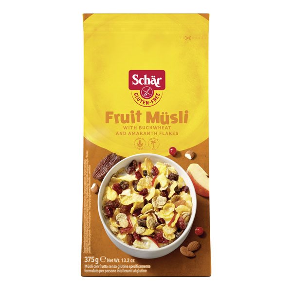 SCHAER Müesli Fruit glutenfrei Btl 375 g