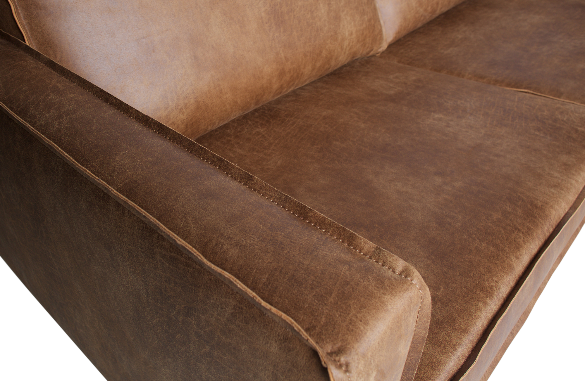 Hoekbank Rodeo cognac Hoekbank Rodeo rechts - Cognac