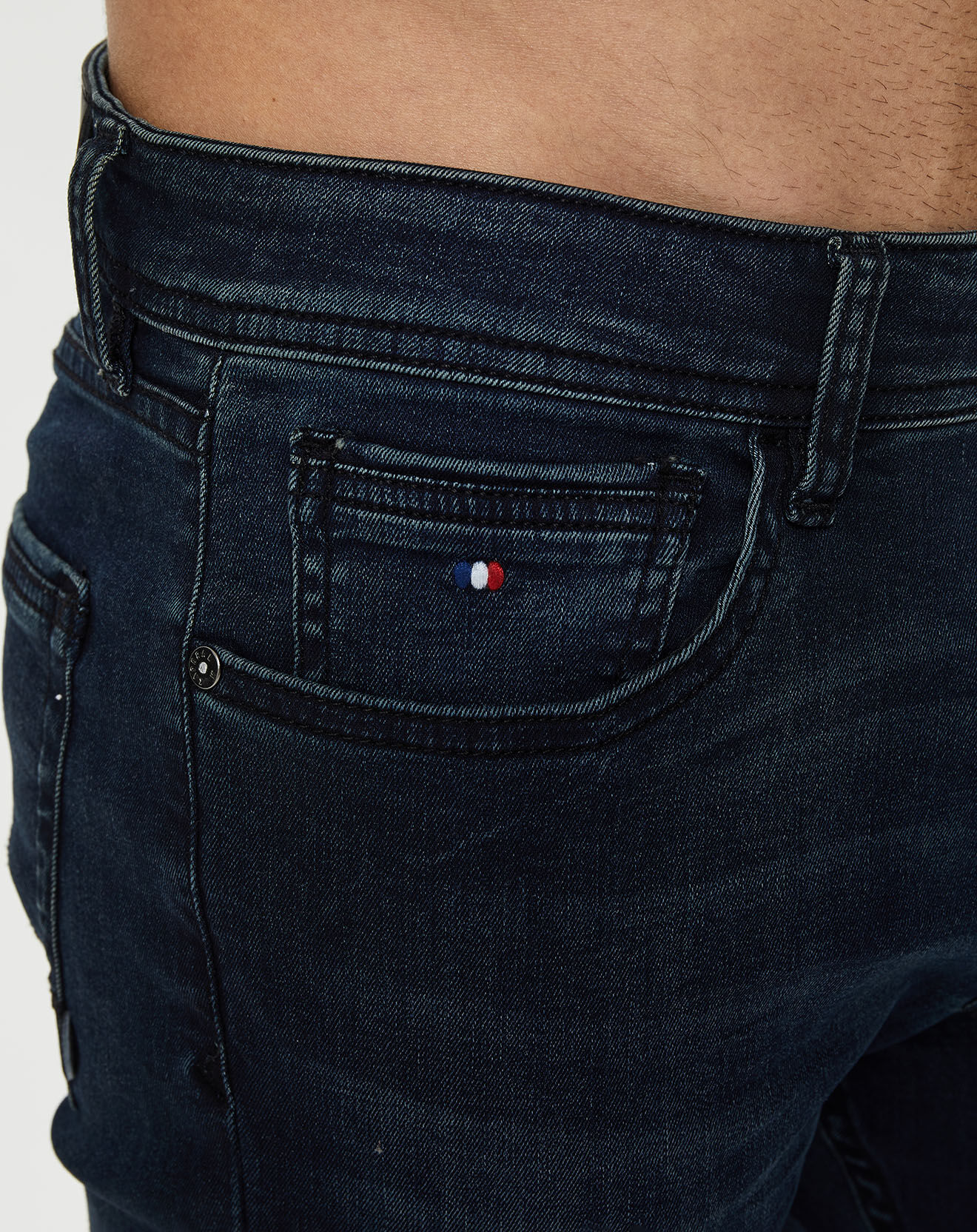 Kaporal 5 Jean Slim Darko bleu foncé