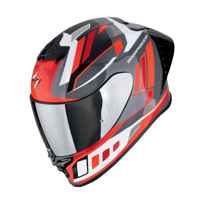 Casque Scorpion Exo EXO-R1 EVO II AIR - VITAL - Gris / Blanc