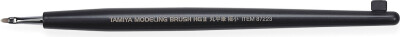 Tamiya - Modeling Brush Hg II Rounded Flat Brush - Extra Smal - 87223
