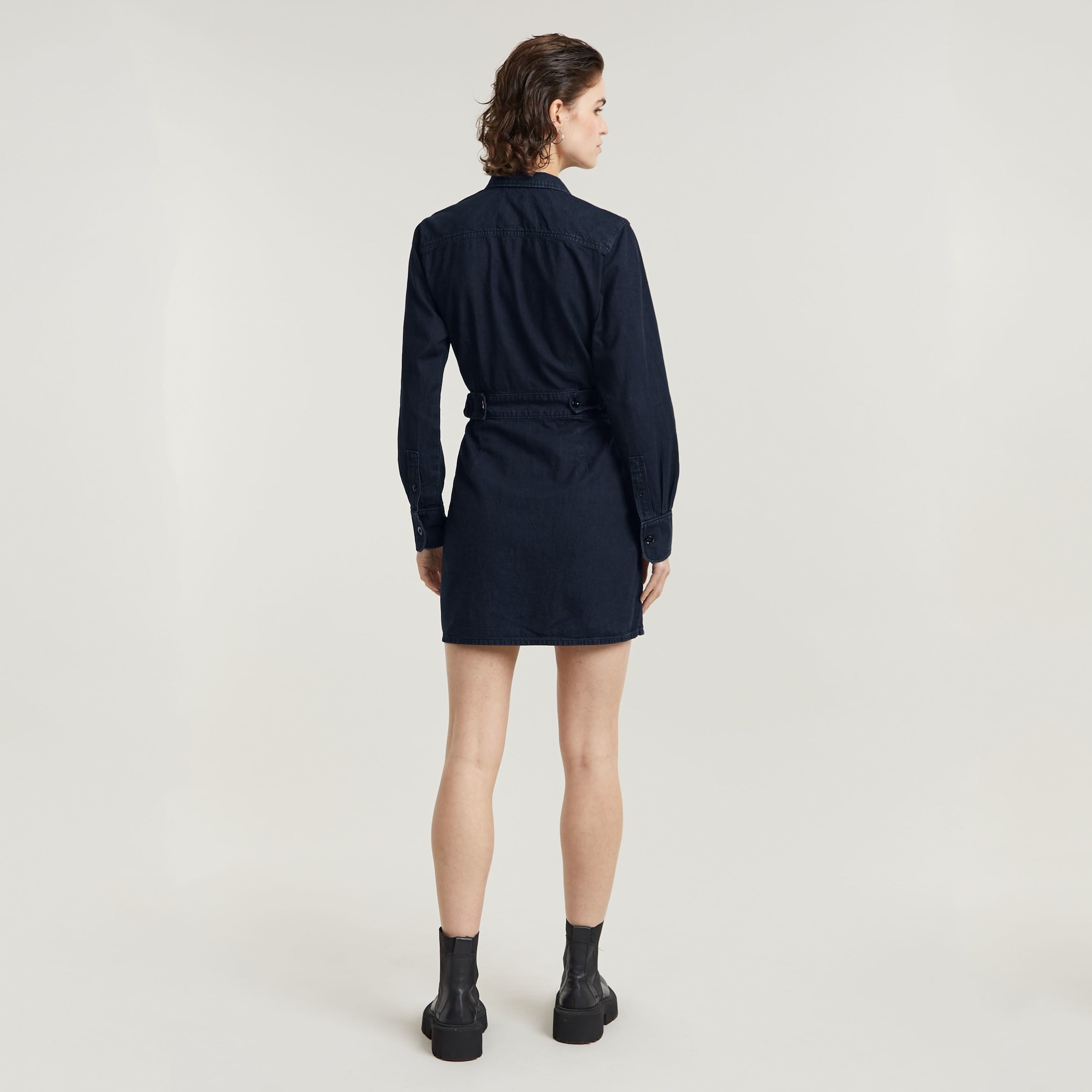 G-STAR Wickelkleid »Wrap Dress« Eingrifftaschen mit verstellbarer Taille