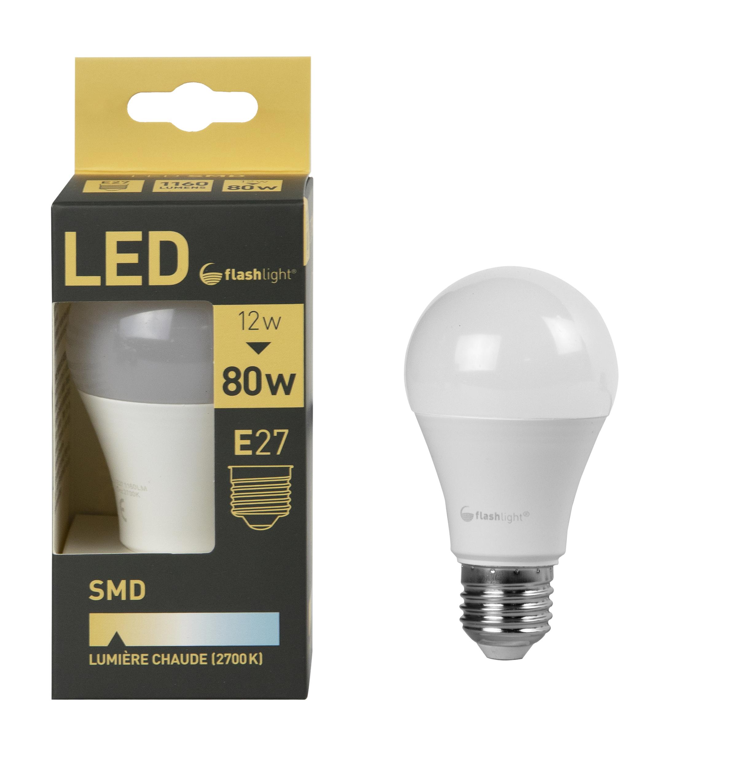 AMPOULE LED A60 E27 12W