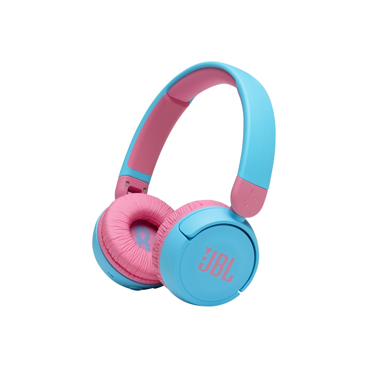 JBL Jr. 310BT trådløse on-ear hodetelefoner (blå/rosa)