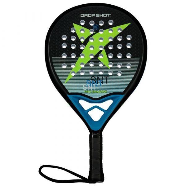 Drop Shot Raquete de Padel Pro Shadow Prateado