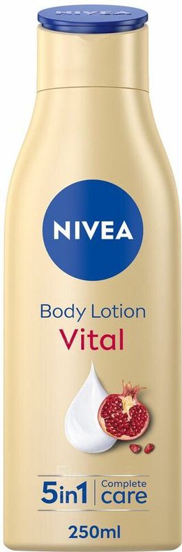 NIVEA Vital Bodylotion - Body Care - 72 uur lange hydratatie - Lotion Met granaatappelextract - 250 ml