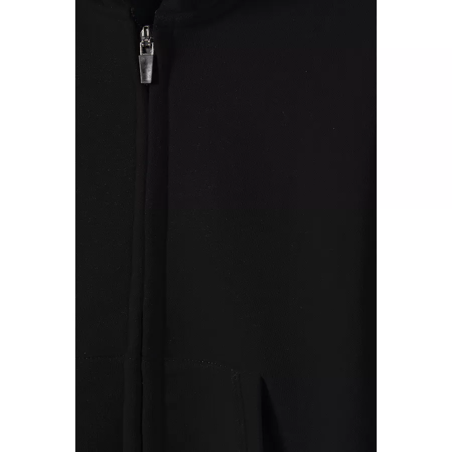 MINOTI Hoodie mit Zipper Schwarz