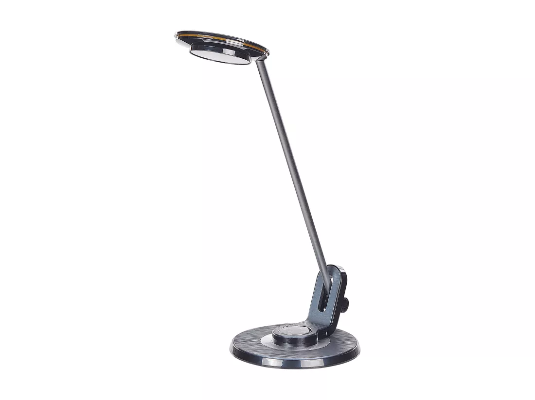 Lampe de bureau LED CORVUS Avec variateur Métal Noir