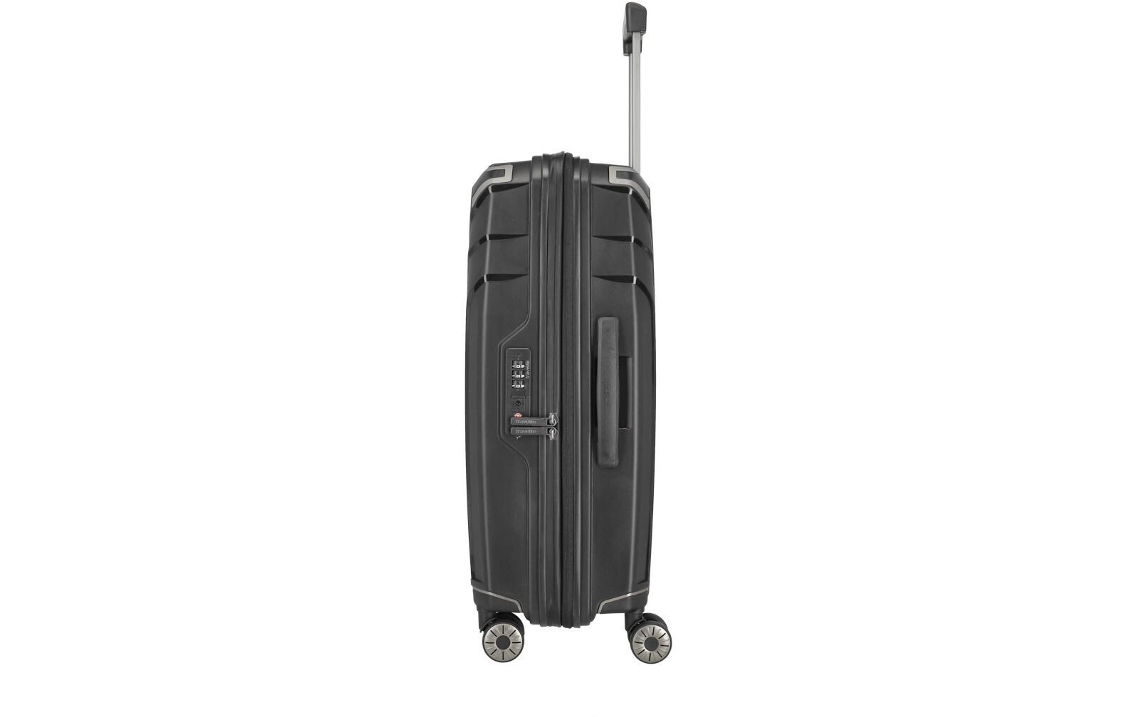 Koffer Elvaa Trolley M 72 l, Schwarz<br>Reisekoffer