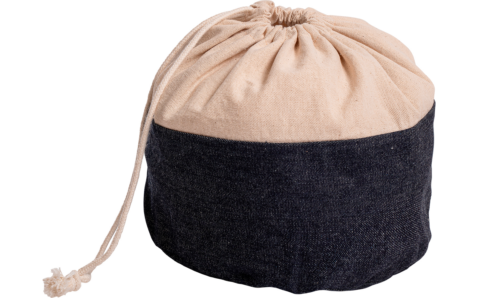 Nuts Innovations Brotsack Früchtekorb Jeans mit Kordel Small