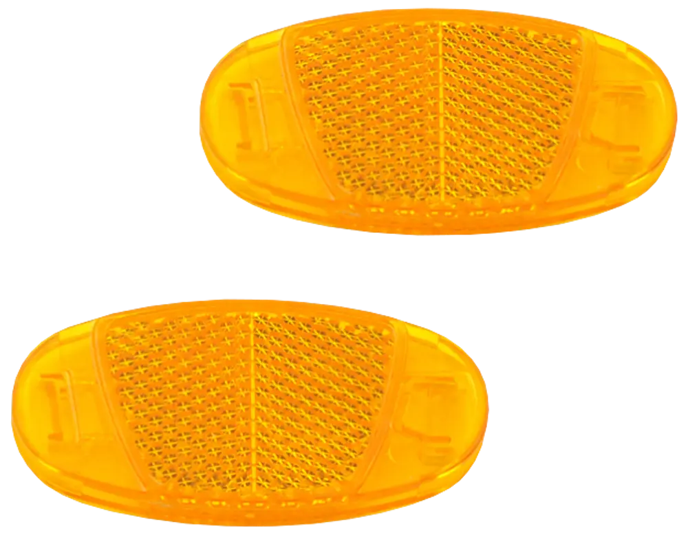 Greenfield Egerrefleks gul 2-pak