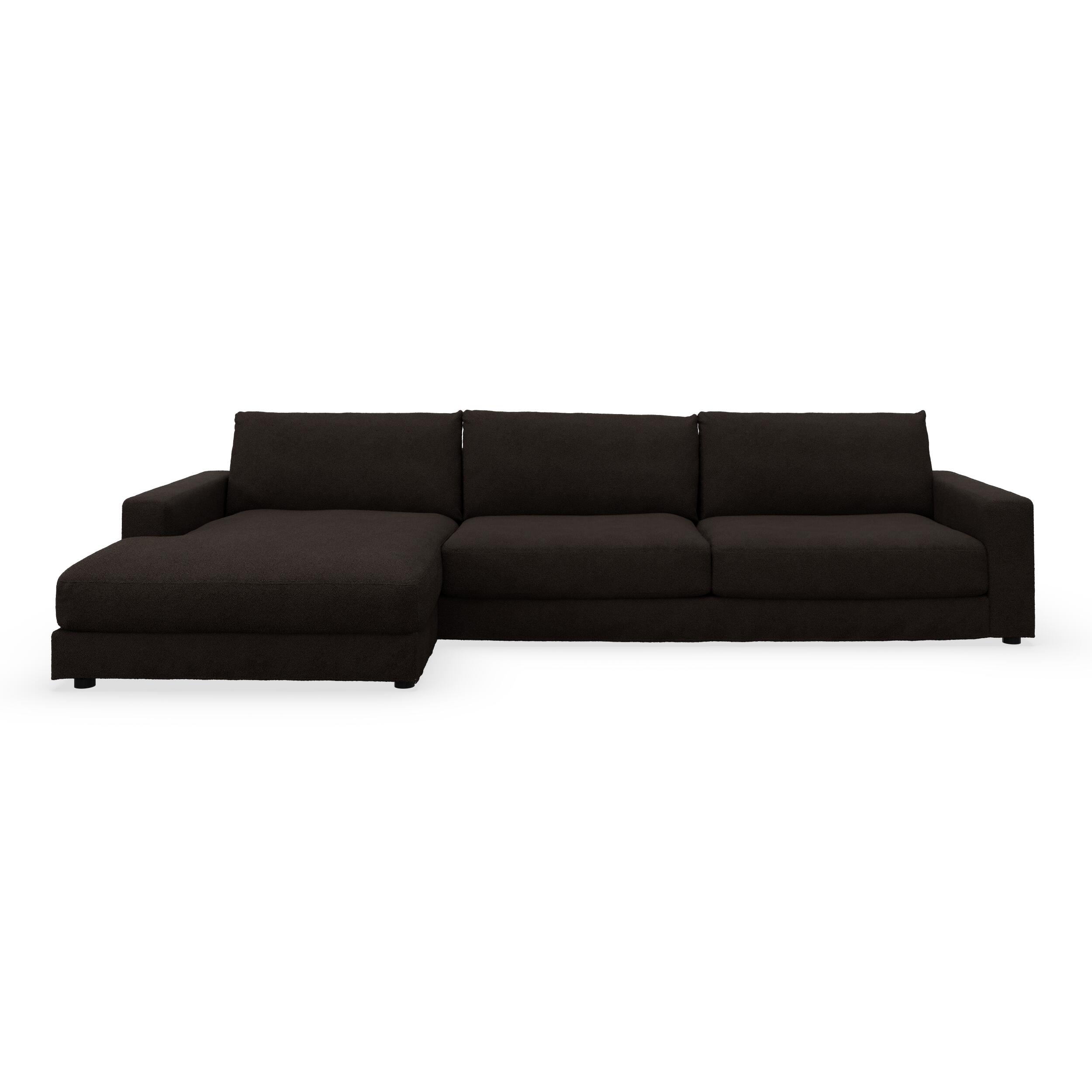 Norsberg venstrevendt sofa med chaiselong