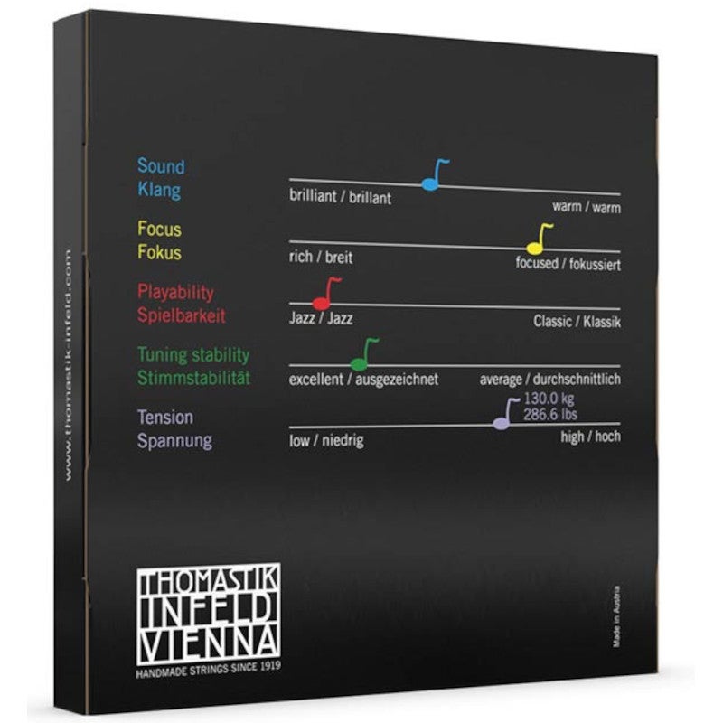 Thomastik-Infeld THS-42 Spirocore set medium snaren voor contrabas 4/4