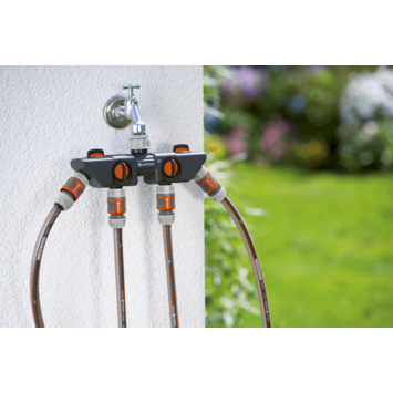 Gardena waterverdeler 4-weg kunststof 44x17,5x6,8 cm